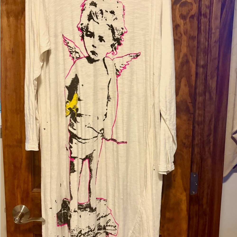 Magnolia Pearl Cherub Maxi Long Sleeve Dress